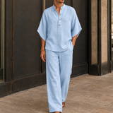 Damian Batwing Set - Light Blue