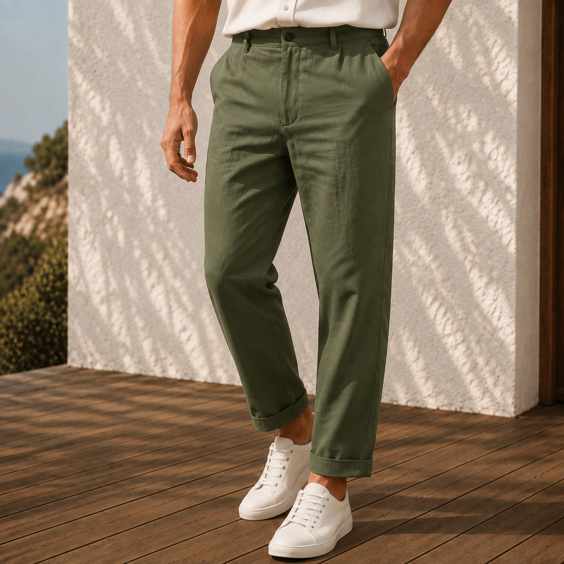 Kit Tapered Pants - Green