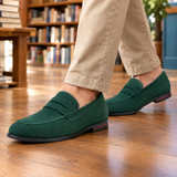 Gargano Penny Loafers - Green