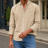Dario Relaxed Shirt - Beige