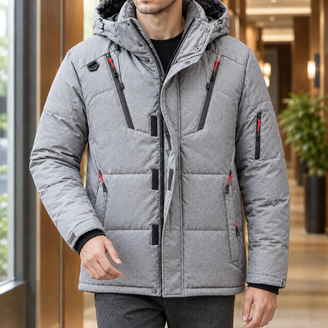 Halvard Cashmere Jacket - Gray