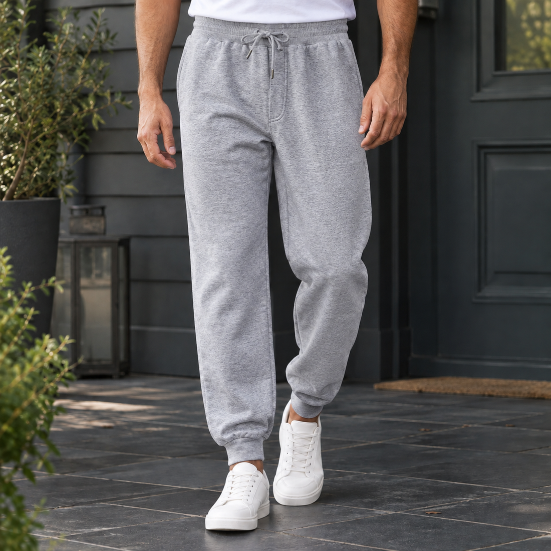 Blake Relaxed Joggers - Gray European Size