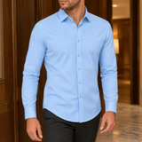 Barnabas Fitted Shirt - Light Blue
