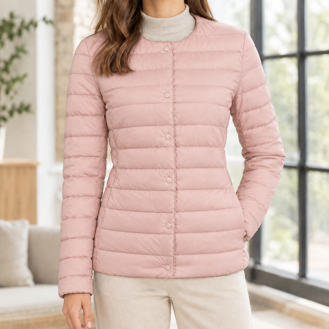 Bettina-Louise Quilted Jacket - Pink