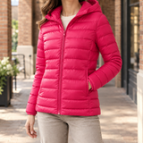 Rowena Cashmere Jacket - Rose Red