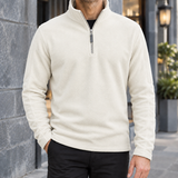 Hudson Fleece Pullover - White