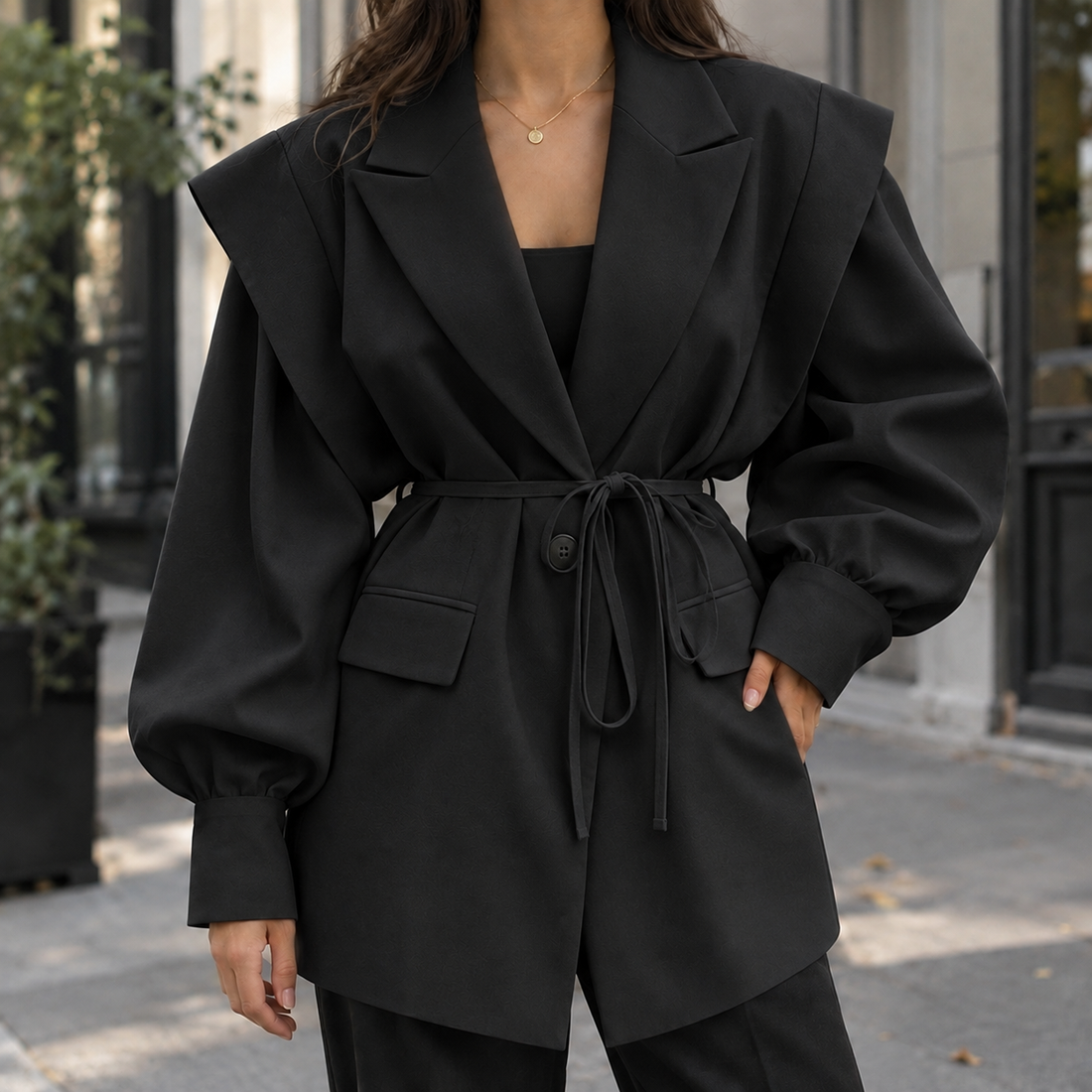 Valentina-Claire Sculpted Jacket - As Pictured