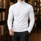 Knox Turtleneck Sweater - White
