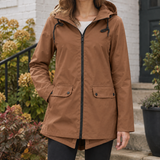 Talia-Sage Hooded Jacket - Coffee