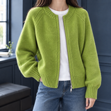 Heidi Relaxed Cardigan - Green
