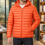 Marco Hooded Jacket - Orange