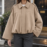 Gwendolyn Suede Jacket - Khaki