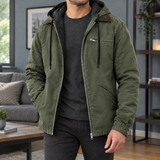 Florian Hooded Jacket - Army Green