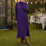 Lucille Relaxed Maxi Dress - Purple
