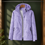 Carter Printed Jacket - Purple