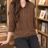 Aiglon Merino Hoodie - Brown