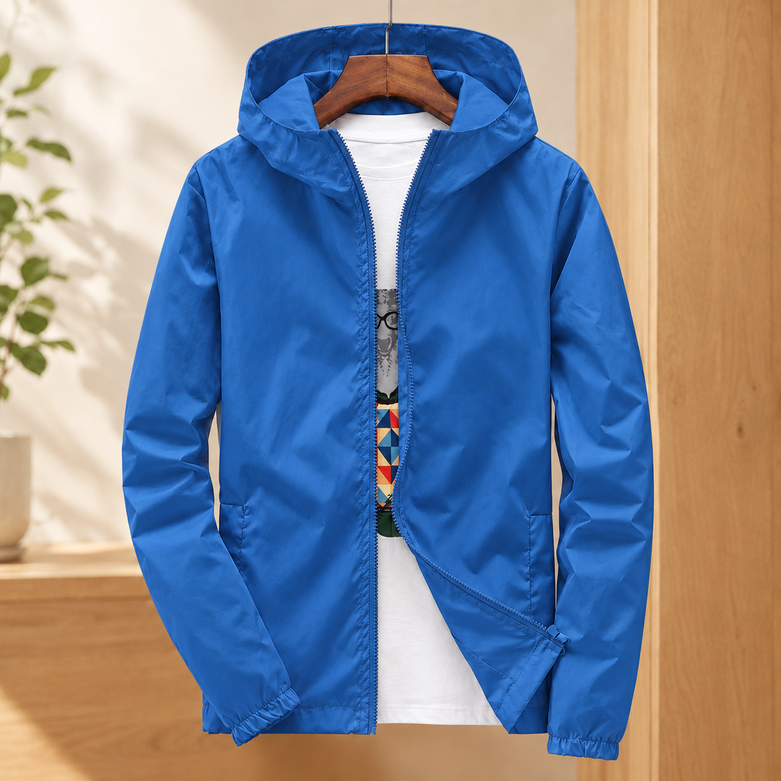 Dario Lightweight Jacket - Royal Blue