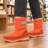 Pacelli-Vico Quilted Boots - Orange