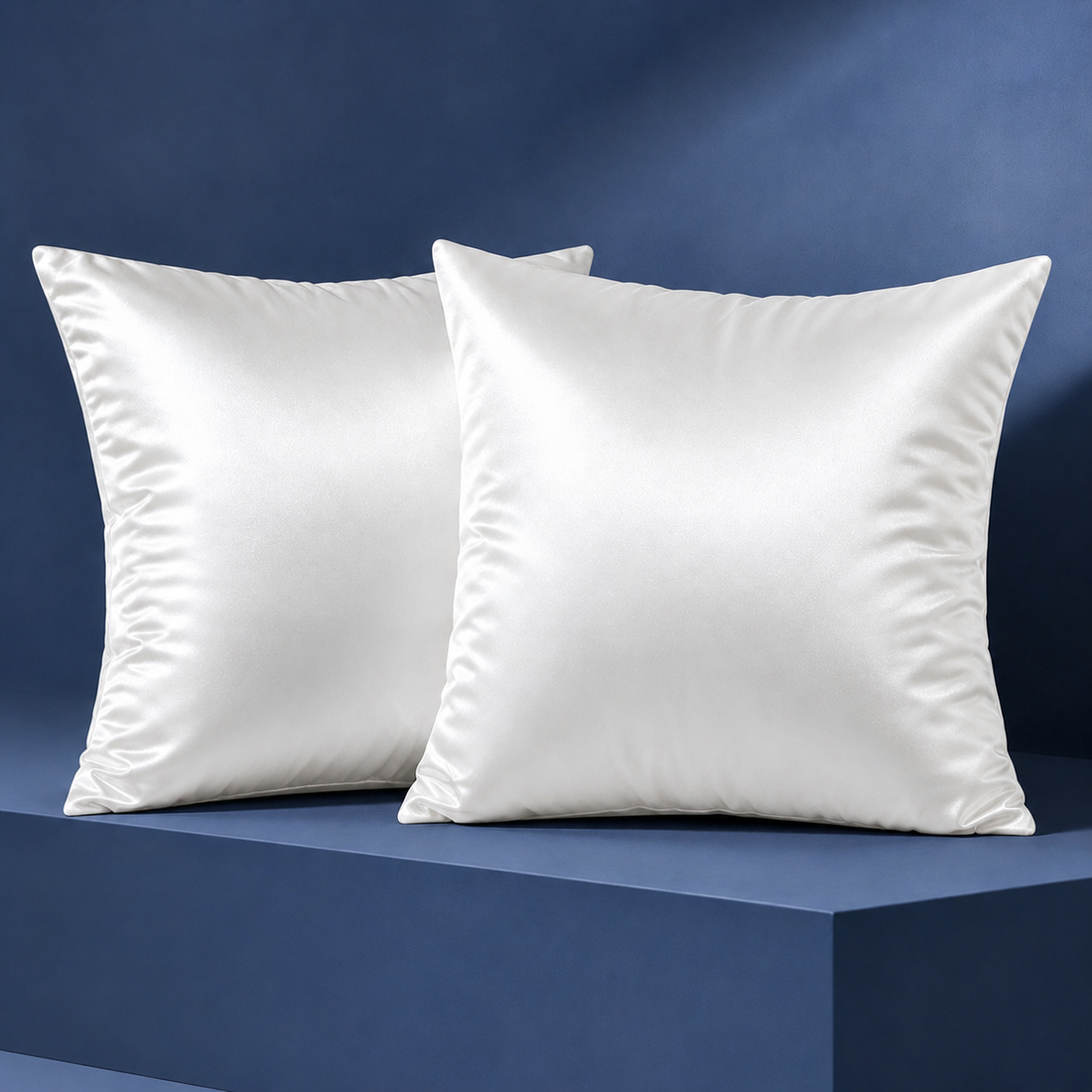 Springvale Satin Cushion Cover - White