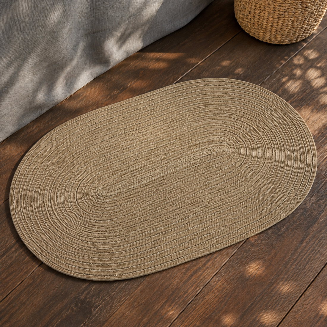 Hudson Textured Placemat - Khaki