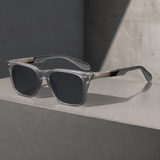 Severin Square Sunglasses - Smoke Gray
