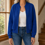 Estella Textured Jacket - Blue