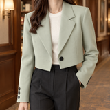 Arabelle Tailored Blazer - Pale Sage