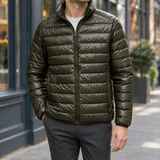 Oliver Quilted Jacket - Army Green