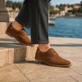Dario Lace-Up Derby Shoes - Brown