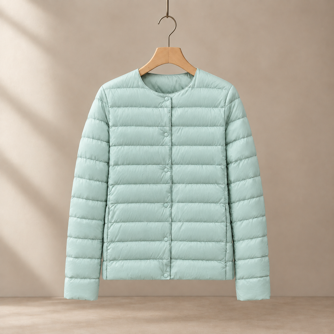 Letitia Quilted Jacket - Bean Green