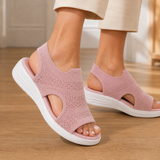 Fabbri Platform Sandals - Pink