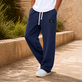 Gideon Relaxed Pants - Blue