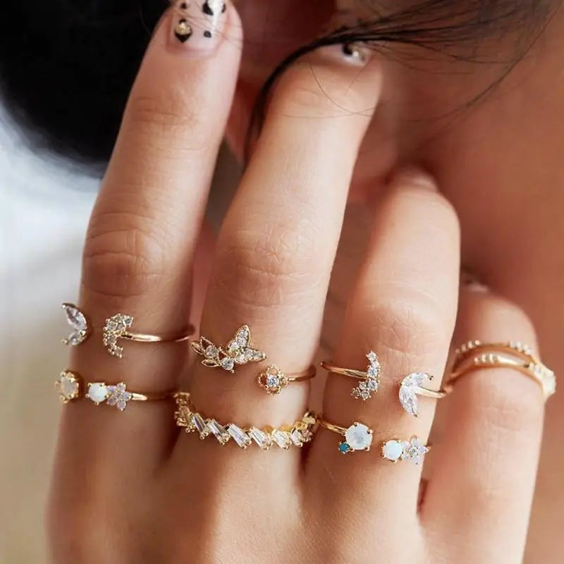 Bohemian Ring Collection
