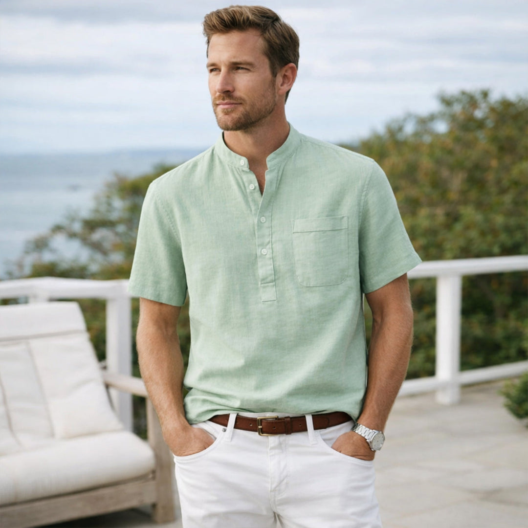 Ashbrook Linen Henley