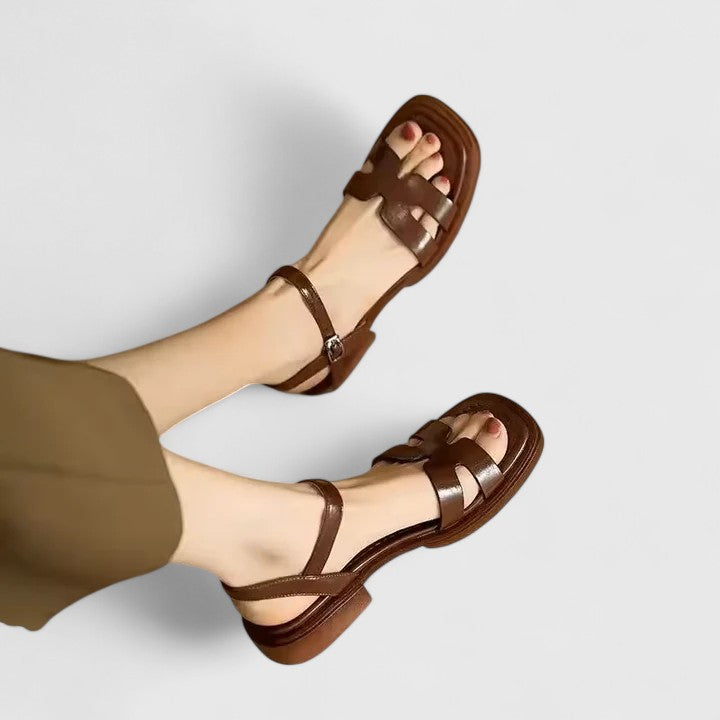 Barolo Leather Sandals