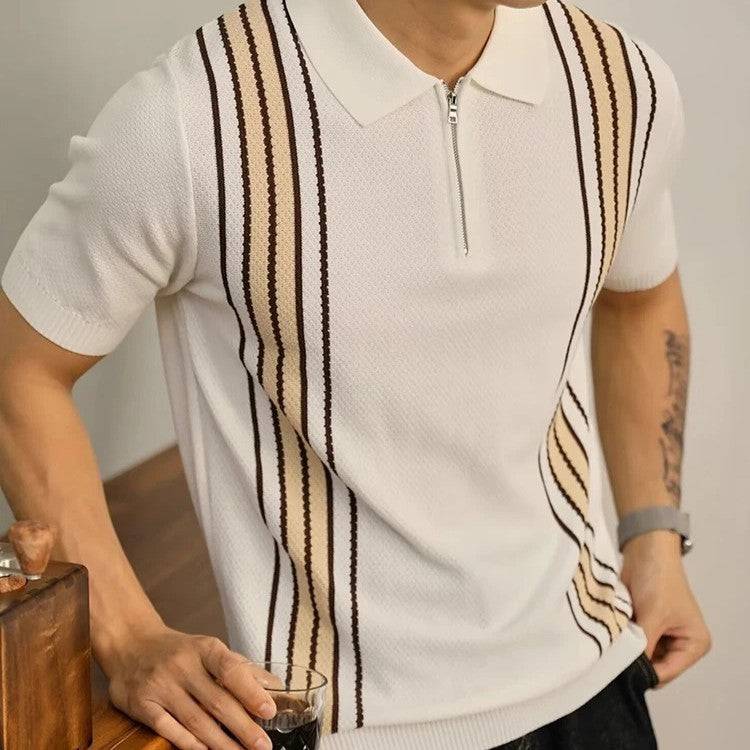 Portello Zip Polo - Charles Thomas