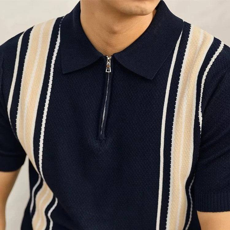 Portello Zip Polo - Charles Thomas