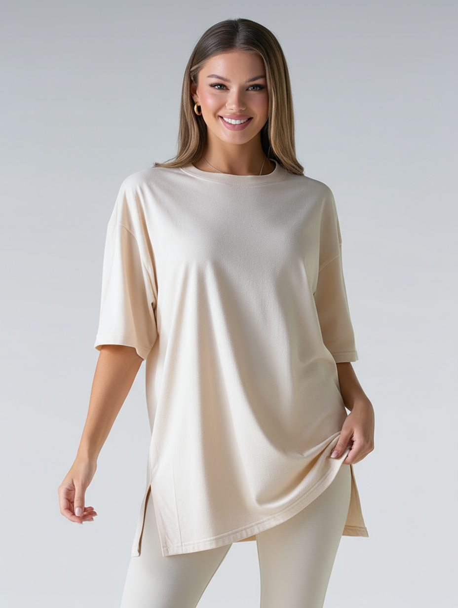 SereneSoft Oversized Sleep Tee