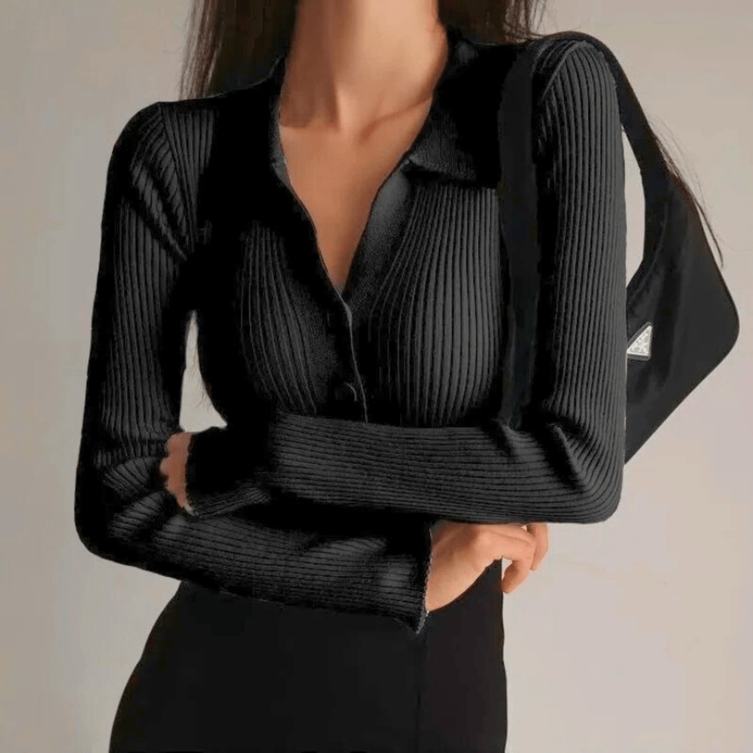 Marisse Ribbed Top