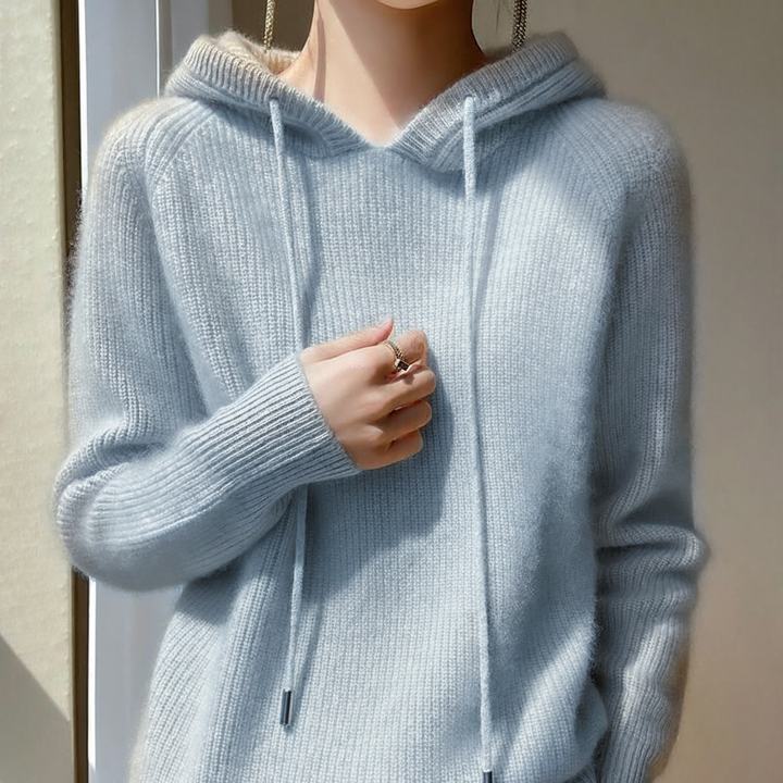 Celeste Cashmere Cloud Hoodie