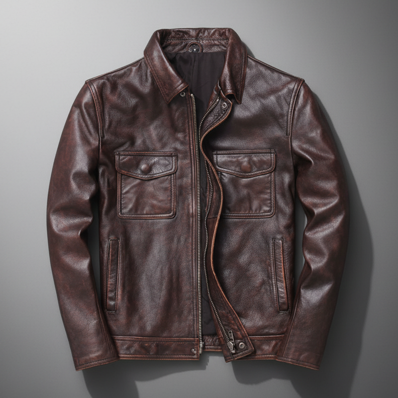 Frontier Leather Field Jacket