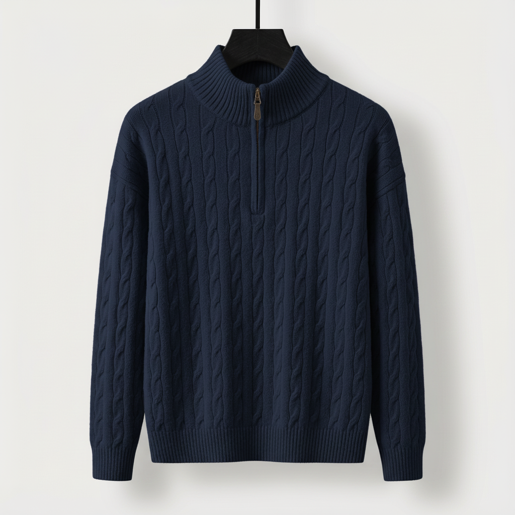 Olympia Half-Zip Sweater