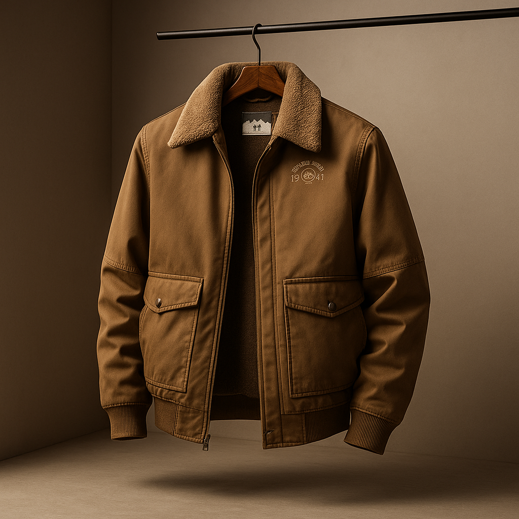 Kingswell Shearling Collar Jacket