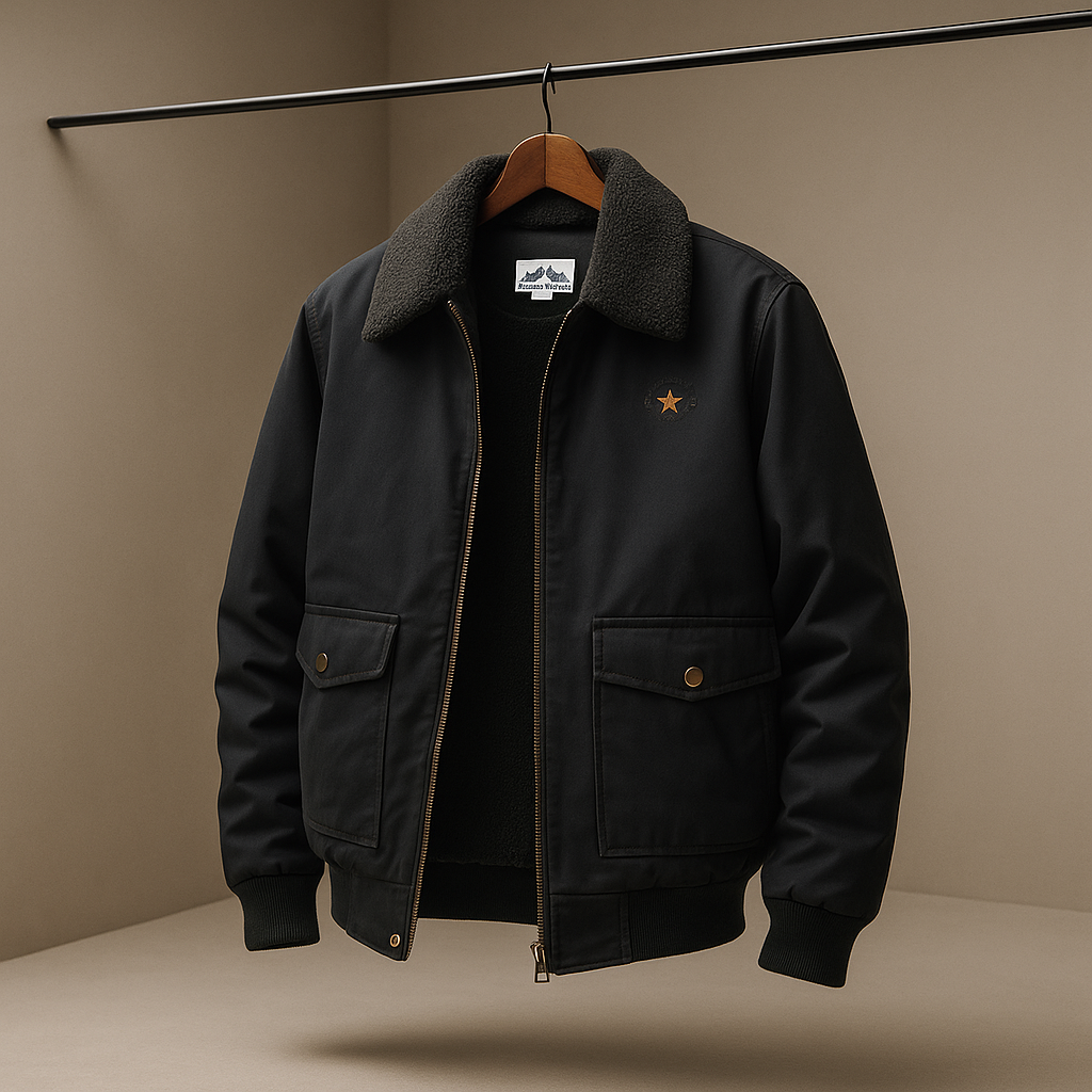 Kingswell Shearling Collar Jacket