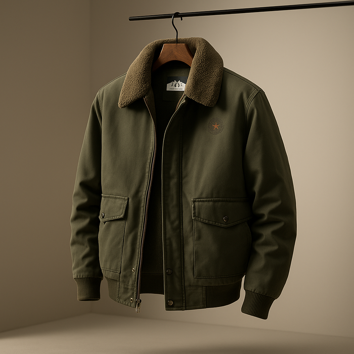Kingswell Shearling Collar Jacket