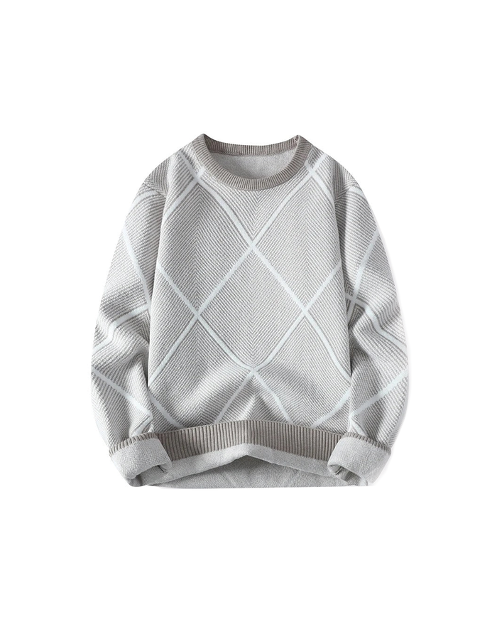 Elliot’s Argyle Comfort Sweater