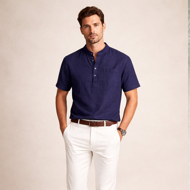Ashbrook Linen Henley