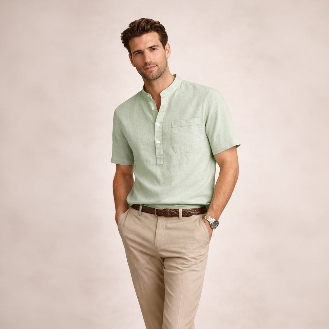 Ashbrook Linen Henley