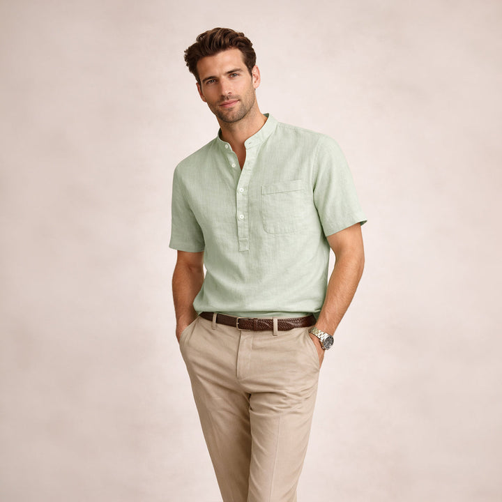 Ashbrook Linen Henley