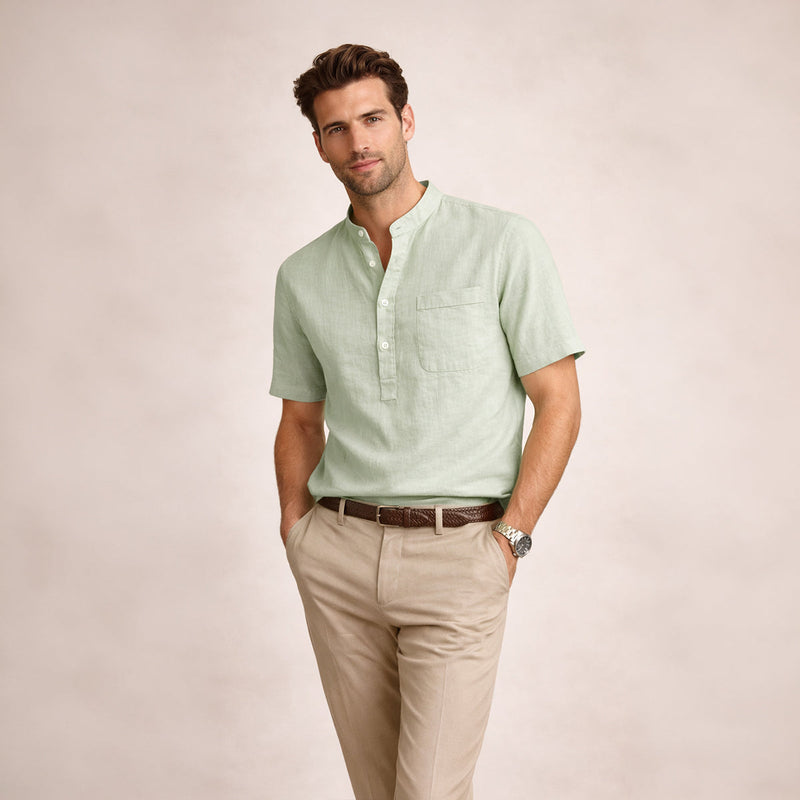 Ashbrook Linen Henley